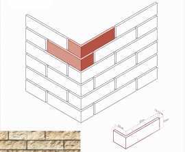 Искусственный камень White Hills 400-25 Толедо угол 8.5х25x7.5