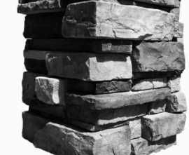 Искусственный камень White Hills 150-55 Уайт Клиффс угол 10x28,5x10 (8,5x24x10)