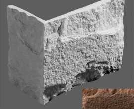 Искусственный камень Leonardo Stone Угловой элемент Турин 360 17,6/7,4(26/12,5)x14.5x3