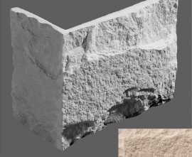 Искусственный камень Leonardo Stone Угловой элемент Турин 404 17,6/7,4(26/12,5)x14.5x3