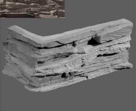 Искусственный камень Leonardo Stone Угловой элемент Перуджа 740 20/10x10x3,5