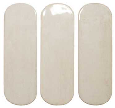 Настенная плитка Calema Oval Greige 5.2x16 от DNA Tiles (Испания)