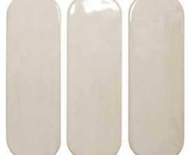 Настенная плитка Calema Oval Greige 5.2x16 от DNA Tiles (Испания)