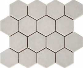 Настенная плитка Art Deco Matt on Mesh Cement Grey (7.9x9.1-16pz) 32x28 от Amadis (Испания)
