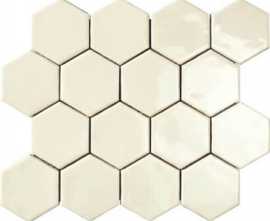 Настенная плитка Art Deco Glossy on Mesh Vanilla (7.9x9.1-16pz) 32x28 от Amadis (Испания)