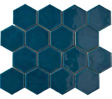 Настенная плитка Art Deco Glossy on Mesh Atlantic (7.9x9.1-16pz) 32x28 от Amadis (Испания)