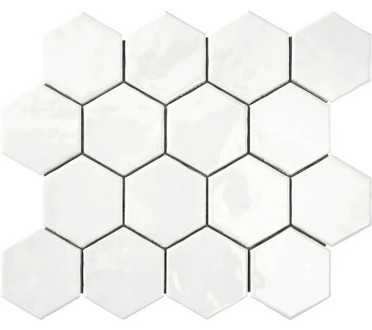Настенная плитка Art Deco Glossy on Mesh Arctic (7.9x9.1-16pz) 32x28 от Amadis (Испания)