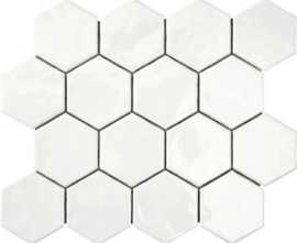 Настенная плитка Art Deco Glossy on Mesh Arctic (7.9x9.1-16pz) 32x28 от Amadis (Испания)