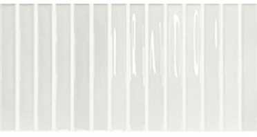 Настенная плитка Flash Bars WHITE 12.5x25 от DNA Tiles (Испания)