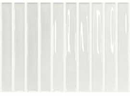 Настенная плитка Flash Bars WHITE 12.5x25 от DNA Tiles (Испания)