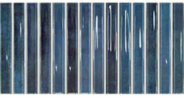 Настенная плитка Flash Bars COBALT 12.5x25 от DNA Tiles (Испания)