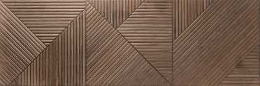 Настенная плитка 9545 Amazons Wengue Relieve 30x90 от Porcelanite Dos (Испания)