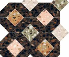 Мозаика CHICCO Quadra Dark (4101289) 33.7x33.7 от 41ZERO42 (Италия)