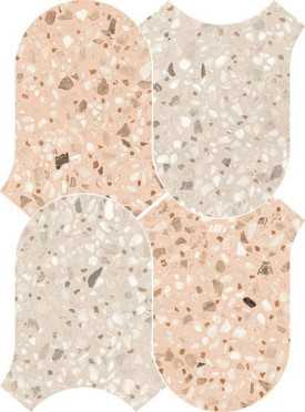 Мозаика CHICCO Onda Rosa Greige (4101286) 27x36.5 от 41ZERO42 (Италия)