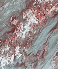 Керамогранит SENTORINI DRIZZLE NEBULA SERIES 60x120 от Bluezone (Индия)