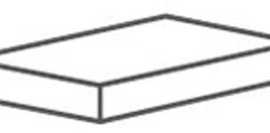 Угловая ступень Breccia Paradiso Angolo Sx левая Grad.C.Retta Grey (106760) 33x120 от DUE-G Ceramiche (Италия)