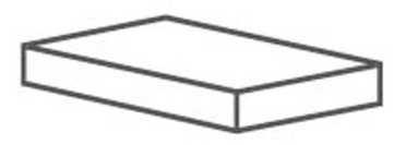 Угловая ступень Breccia Paradiso Angolo Dx правая Grad.C.Retta White (106739) 33x120 от DUE-G Ceramiche (Италия)