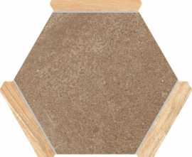 Керамогранит Avant Sacramento Marron Pino 22x25 от Monopole (Испания)