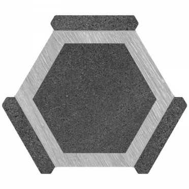 Керамогранит Avant Oregon Grafito Gris 22x25 от Monopole (Испания)