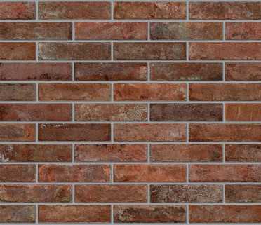 Керамогранит настенный Brickone Rosso Berlino (n140944) 7.4x31 от Dado Ceramica (Италия)