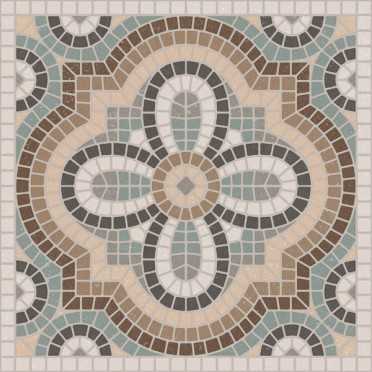 Керамогранит Monotone Gravel Decor Matt (Mix 12шт) (N100103) 20x20 от Motto (Индия)