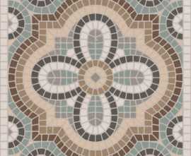 Керамогранит Monotone Gravel Decor Matt (Mix 12шт) (N100103) 20x20 от Motto (Индия)