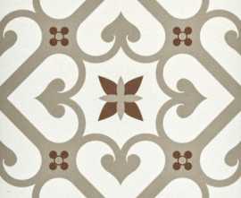 Керамогранит Monotone Clay Decor Matt (N100109) 20x20 от Motto (Индия)