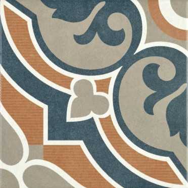 Керамогранит Levels Cobalt Decor 3006 (N100074) 20x20 от Motto (Индия)