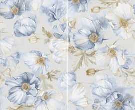 Керамогранит Elite Bluebell Decor A+B Matt (2 шт в комп.) 60x120 от StaroSlim (Индия)
