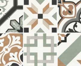 Керамогранит Design Art Mix 1 матовый (GP2020DMX31) 20x20x0.8 от New Trend (Россия)
