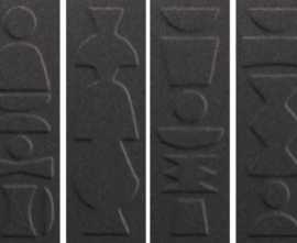 Настенная плитка Nok Totem Ebony (4101224) 6.5x20 от 41ZERO42 (Италия)