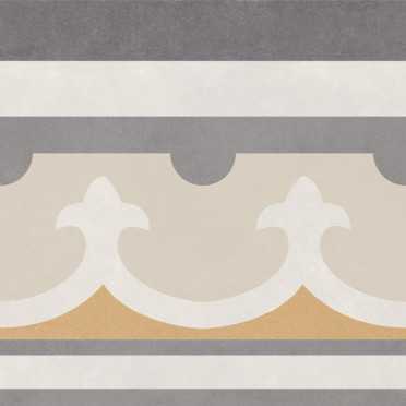 Керамогранит CHALET CHIC BORDER 20x20 от SmileTile (Индия)