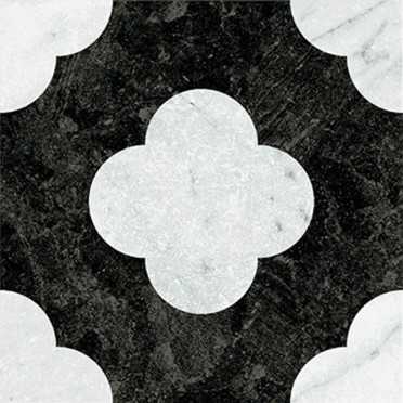 Керамогранит Dandy Pin Black_White (4101200) 18.6x18.6 от 41ZERO42 (Италия)