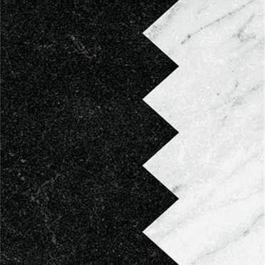 Керамогранит Dandy Comb Black_White (4101201) 18.6x18.6 от 41ZERO42 (Италия)